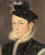 Francois Clouet Portrait of King Charles IX of France Spain oil painting artist